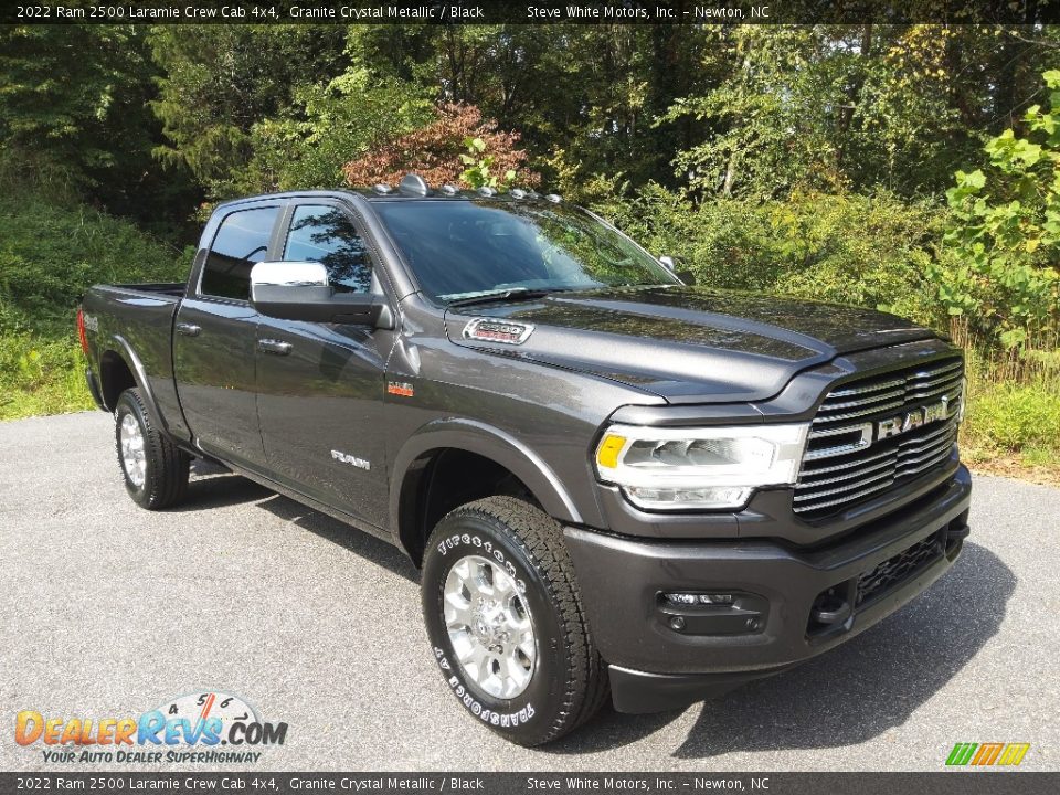 2022 Ram 2500 Laramie Crew Cab 4x4 Granite Crystal Metallic / Black Photo #4