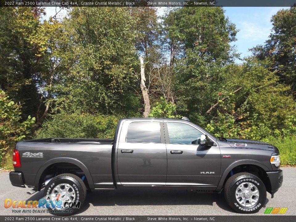 2022 Ram 2500 Laramie Crew Cab 4x4 Granite Crystal Metallic / Black Photo #5