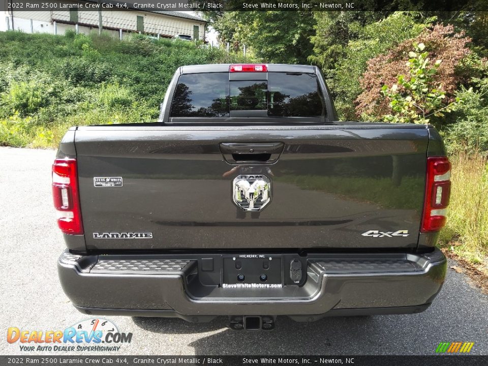 2022 Ram 2500 Laramie Crew Cab 4x4 Granite Crystal Metallic / Black Photo #7