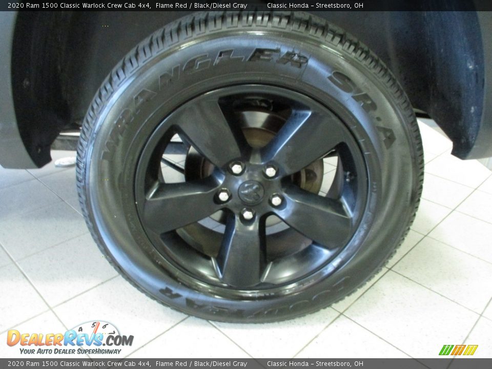 2020 Ram 1500 Classic Warlock Crew Cab 4x4 Flame Red / Black/Diesel Gray Photo #14