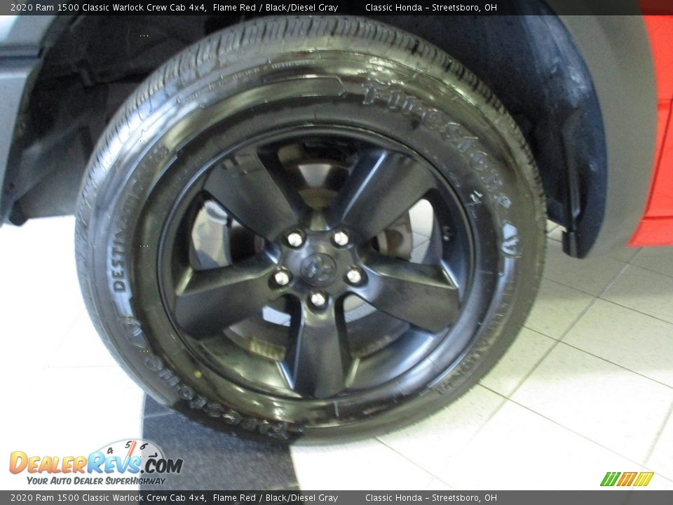 2020 Ram 1500 Classic Warlock Crew Cab 4x4 Flame Red / Black/Diesel Gray Photo #15