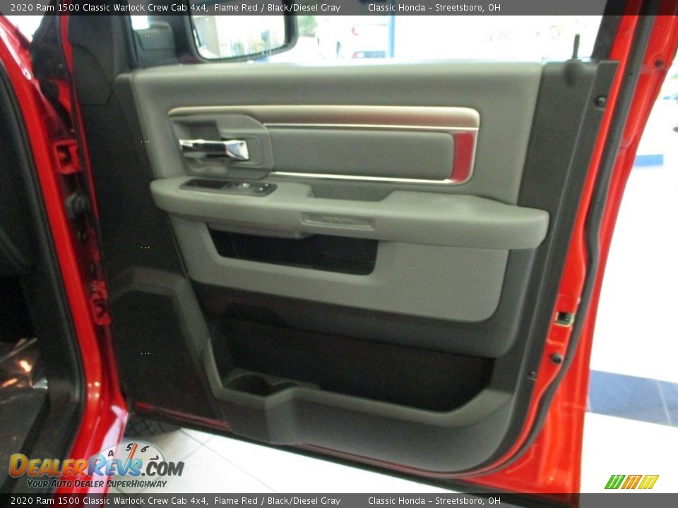 2020 Ram 1500 Classic Warlock Crew Cab 4x4 Flame Red / Black/Diesel Gray Photo #17