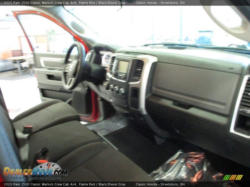 2020 Ram 1500 Classic Warlock Crew Cab 4x4 Flame Red / Black/Diesel Gray Photo #18