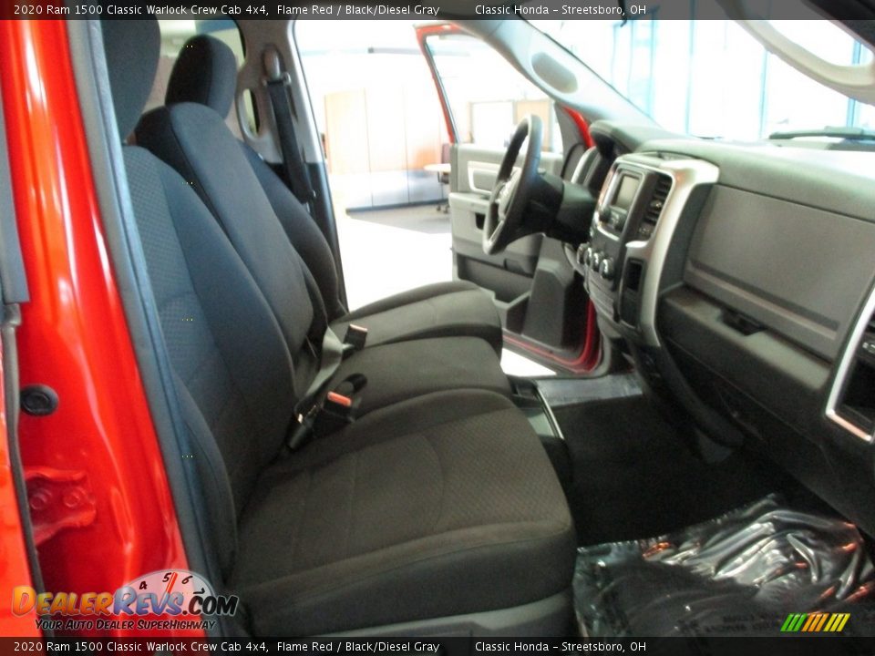2020 Ram 1500 Classic Warlock Crew Cab 4x4 Flame Red / Black/Diesel Gray Photo #19
