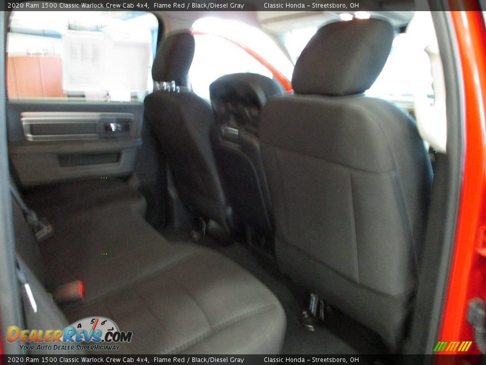 2020 Ram 1500 Classic Warlock Crew Cab 4x4 Flame Red / Black/Diesel Gray Photo #21