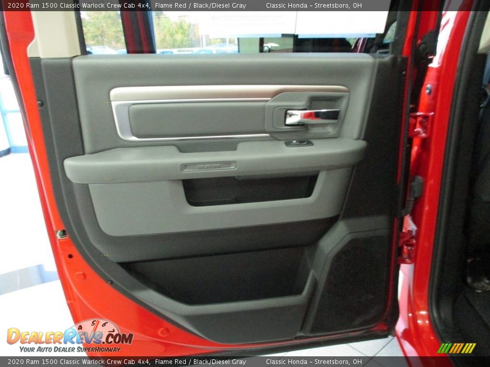 2020 Ram 1500 Classic Warlock Crew Cab 4x4 Flame Red / Black/Diesel Gray Photo #24