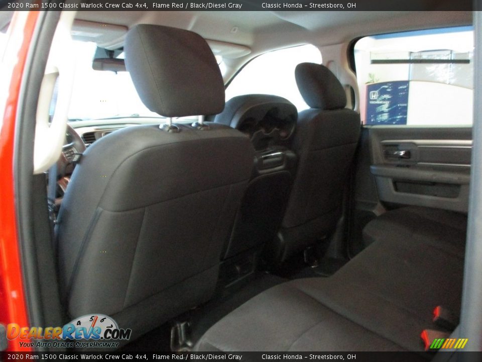2020 Ram 1500 Classic Warlock Crew Cab 4x4 Flame Red / Black/Diesel Gray Photo #25