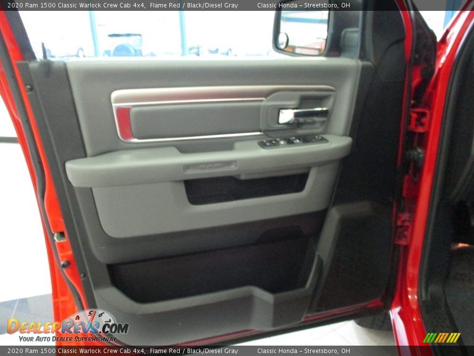 2020 Ram 1500 Classic Warlock Crew Cab 4x4 Flame Red / Black/Diesel Gray Photo #27