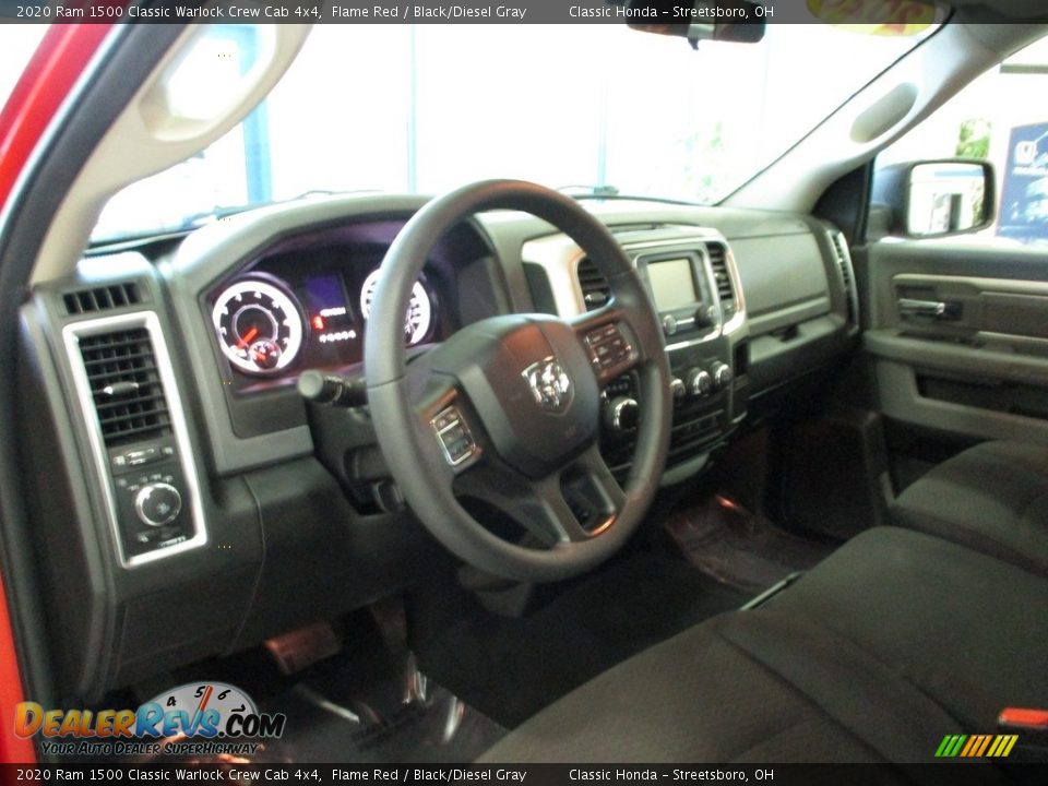 2020 Ram 1500 Classic Warlock Crew Cab 4x4 Flame Red / Black/Diesel Gray Photo #28
