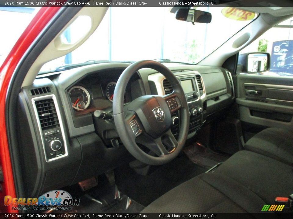 2020 Ram 1500 Classic Warlock Crew Cab 4x4 Flame Red / Black/Diesel Gray Photo #29