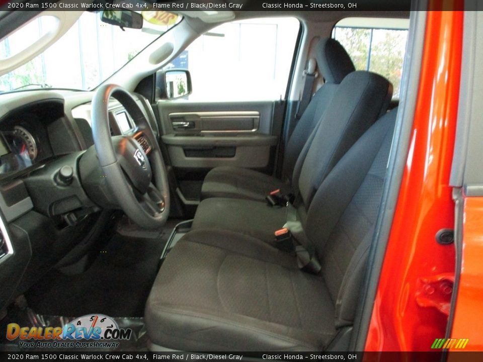 2020 Ram 1500 Classic Warlock Crew Cab 4x4 Flame Red / Black/Diesel Gray Photo #30