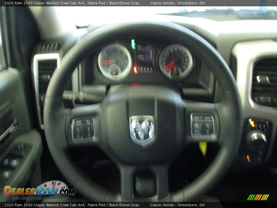2020 Ram 1500 Classic Warlock Crew Cab 4x4 Flame Red / Black/Diesel Gray Photo #32