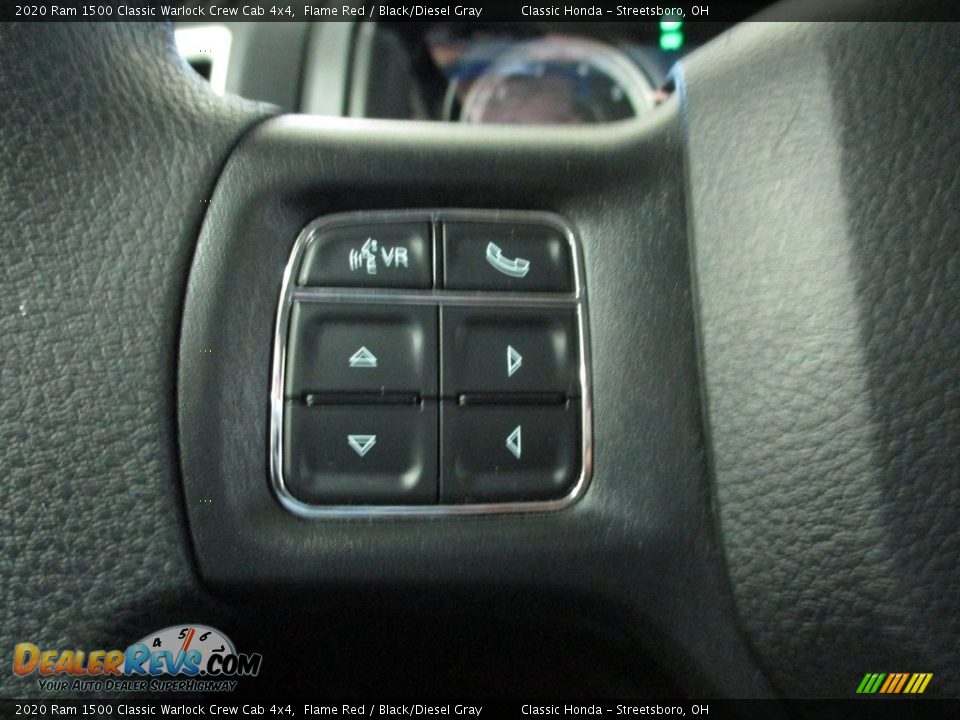 2020 Ram 1500 Classic Warlock Crew Cab 4x4 Flame Red / Black/Diesel Gray Photo #33