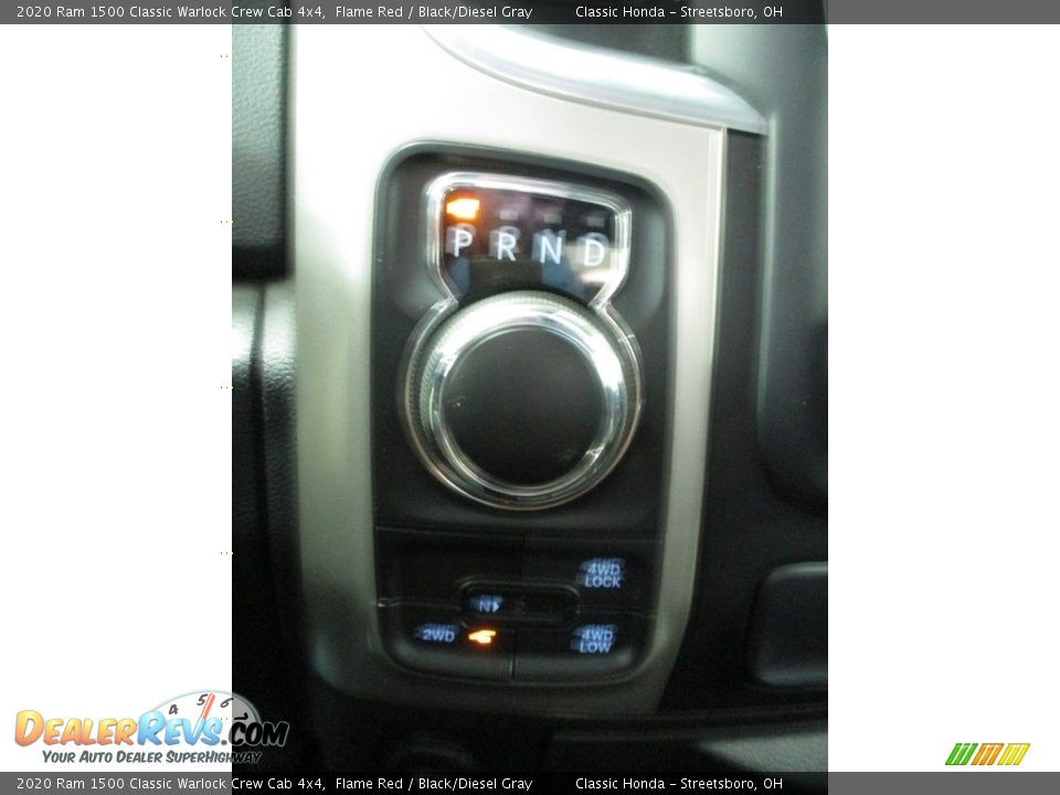 2020 Ram 1500 Classic Warlock Crew Cab 4x4 Flame Red / Black/Diesel Gray Photo #35