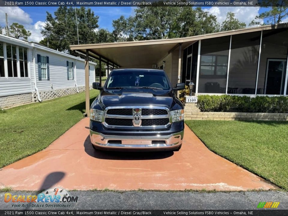 2021 Ram 1500 Classic Crew Cab 4x4 Maximum Steel Metallic / Diesel Gray/Black Photo #2