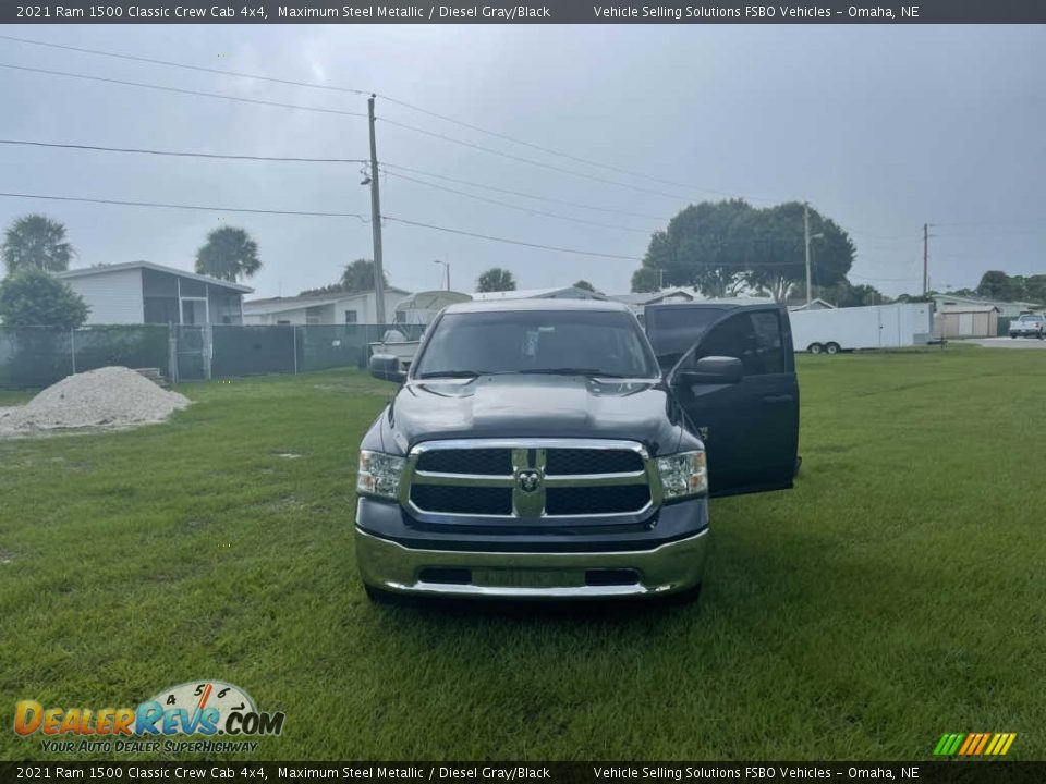 2021 Ram 1500 Classic Crew Cab 4x4 Maximum Steel Metallic / Diesel Gray/Black Photo #23