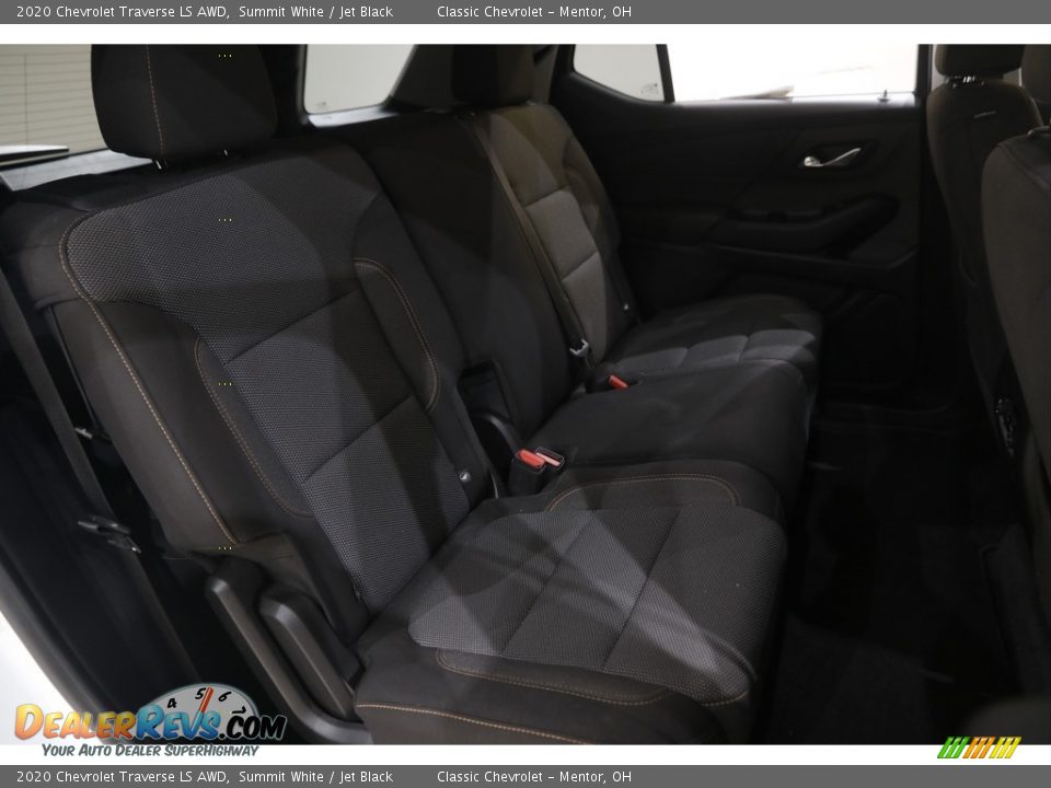 2020 Chevrolet Traverse LS AWD Summit White / Jet Black Photo #17