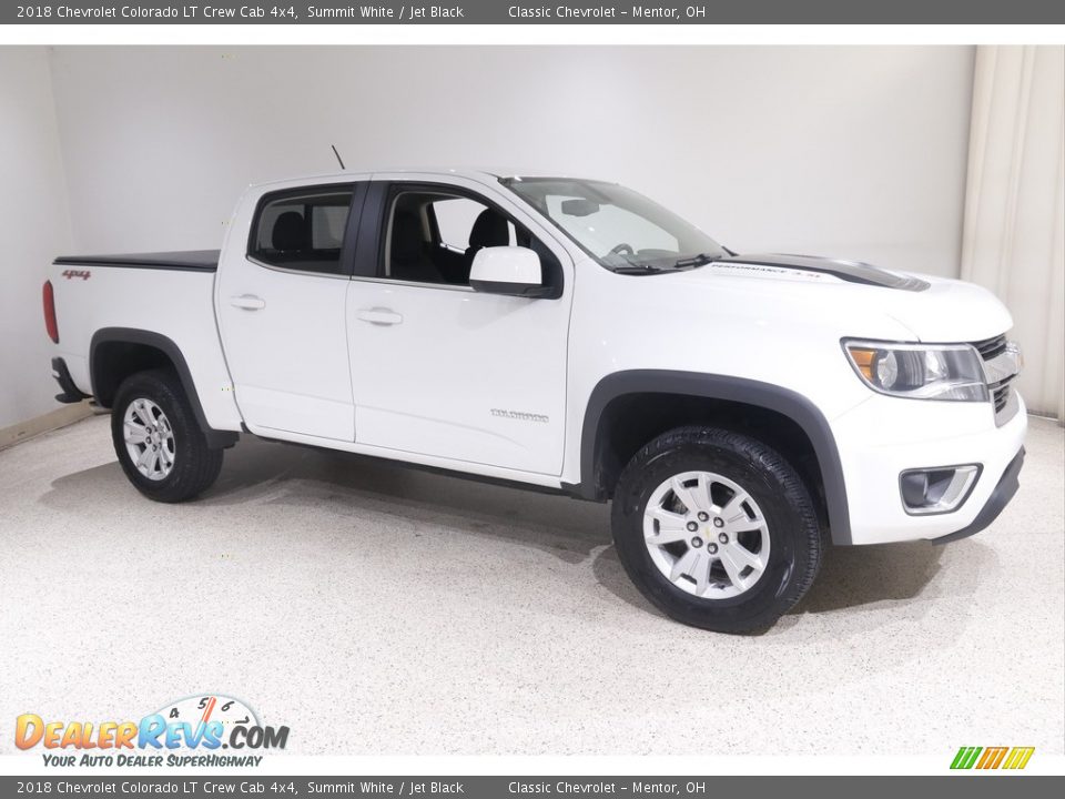 2018 Chevrolet Colorado LT Crew Cab 4x4 Summit White / Jet Black Photo #1