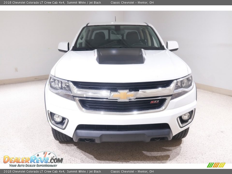 2018 Chevrolet Colorado LT Crew Cab 4x4 Summit White / Jet Black Photo #2