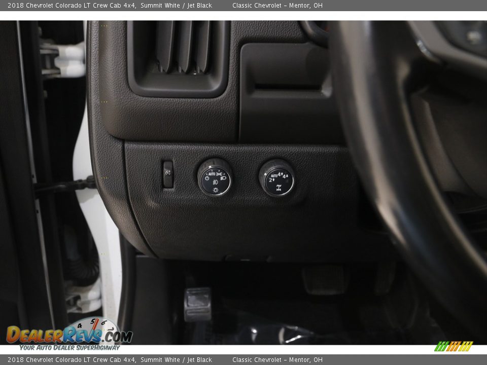 2018 Chevrolet Colorado LT Crew Cab 4x4 Summit White / Jet Black Photo #6