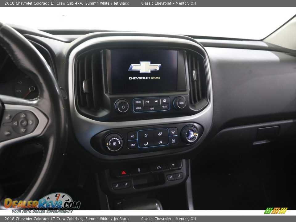 2018 Chevrolet Colorado LT Crew Cab 4x4 Summit White / Jet Black Photo #10
