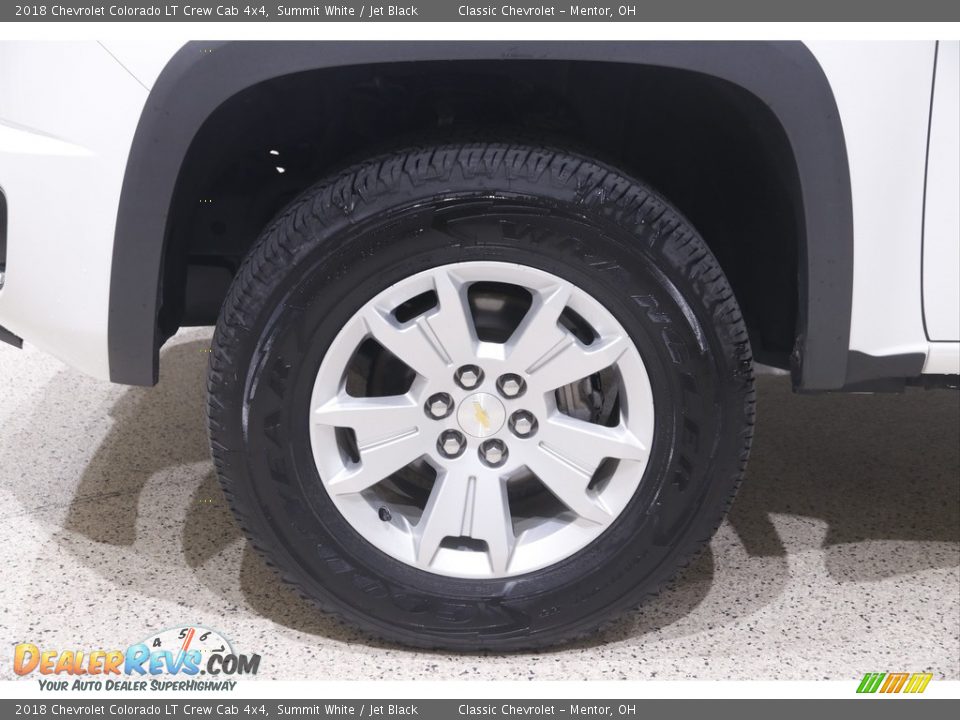 2018 Chevrolet Colorado LT Crew Cab 4x4 Summit White / Jet Black Photo #22