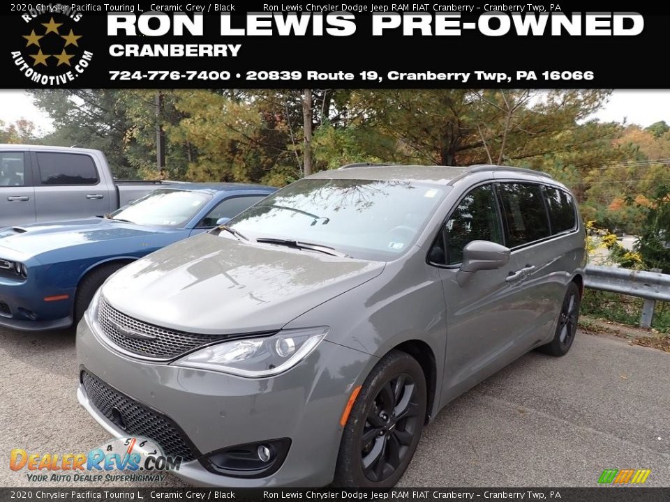 2020 Chrysler Pacifica Touring L Ceramic Grey / Black Photo #1