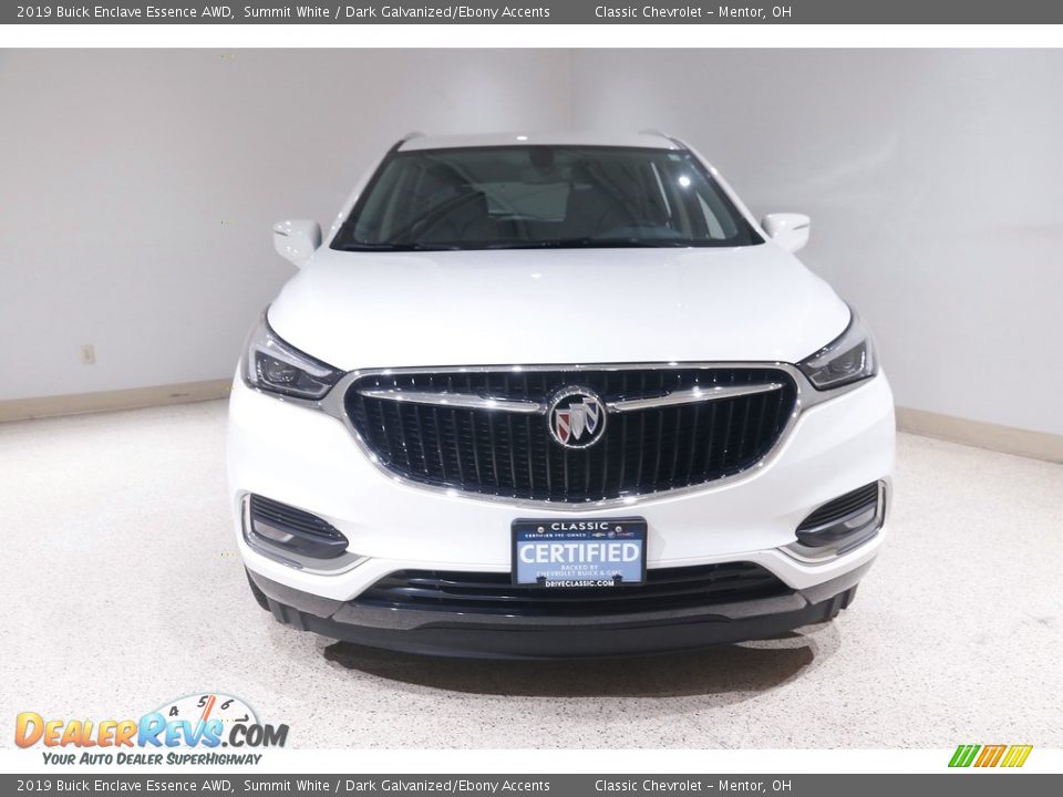 2019 Buick Enclave Essence AWD Summit White / Dark Galvanized/Ebony Accents Photo #2