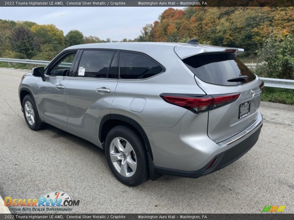 2022 Toyota Highlander LE AWD Celestial Silver Metallic / Graphite Photo #2