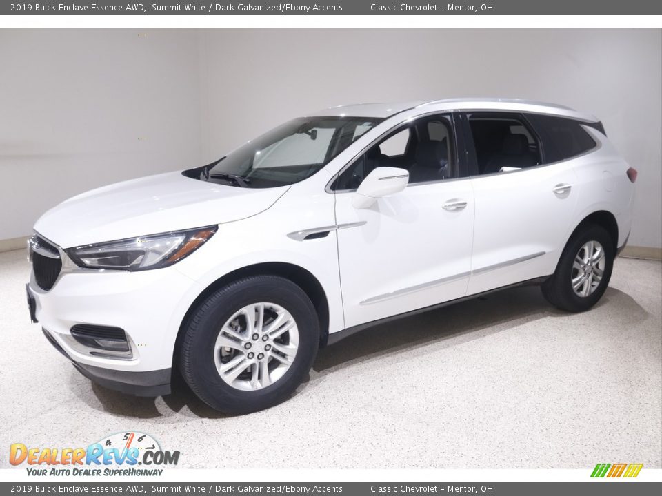 2019 Buick Enclave Essence AWD Summit White / Dark Galvanized/Ebony Accents Photo #3