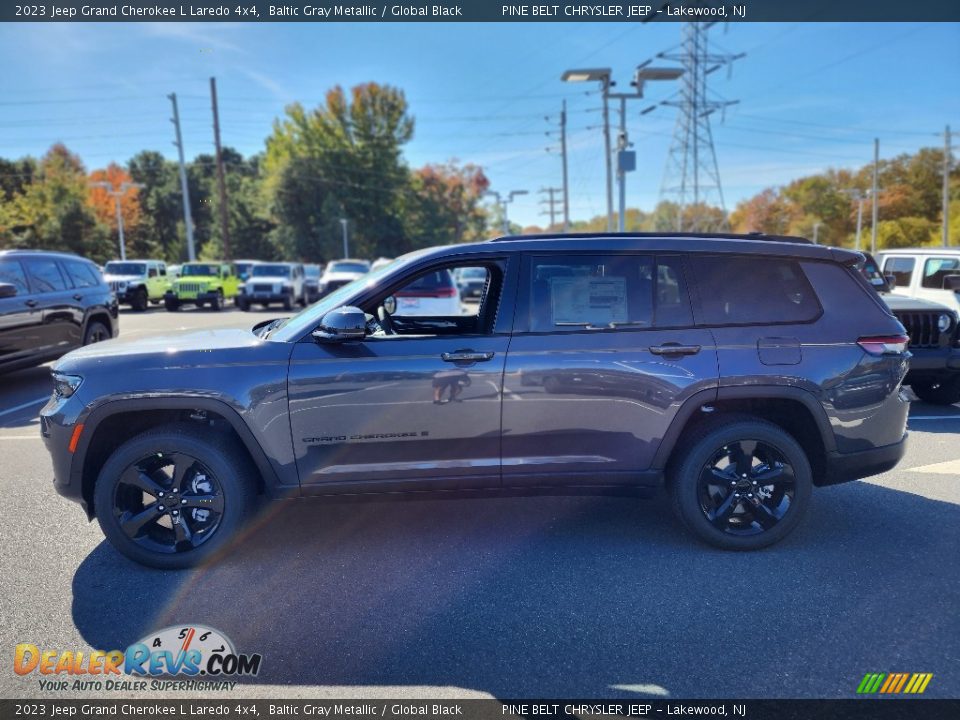 2023 Jeep Grand Cherokee L Laredo 4x4 Baltic Gray Metallic / Global Black Photo #3