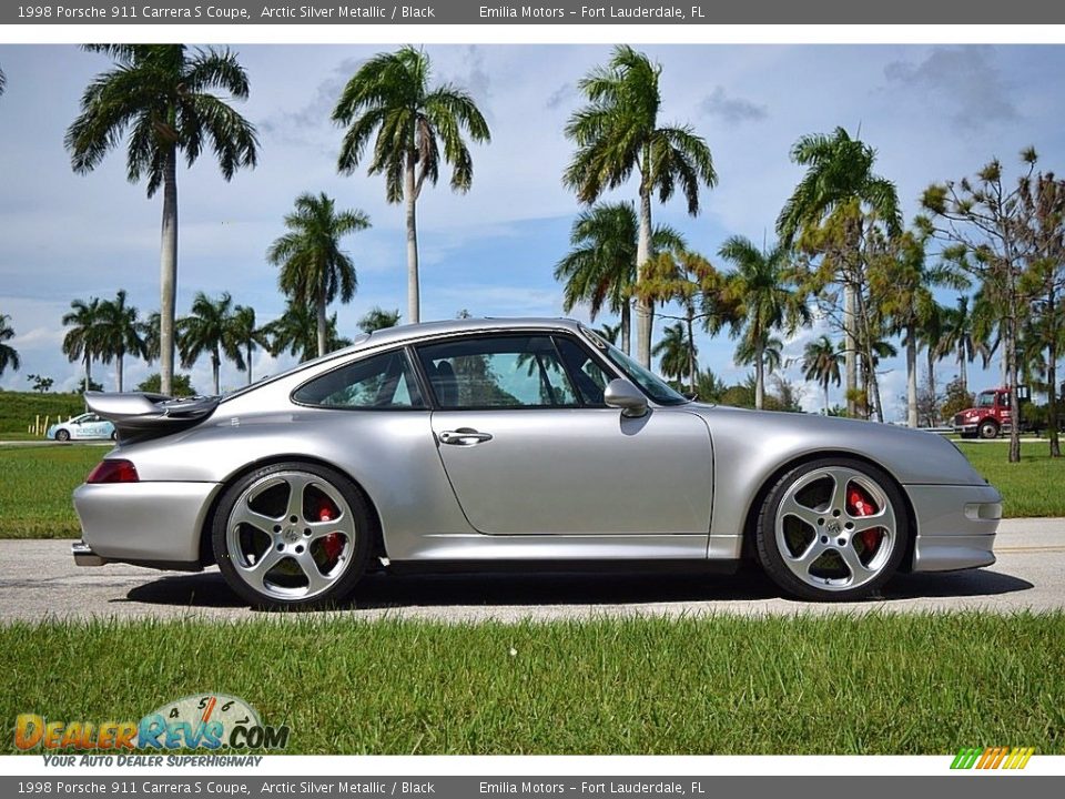 Arctic Silver Metallic 1998 Porsche 911 Carrera S Coupe Photo #4