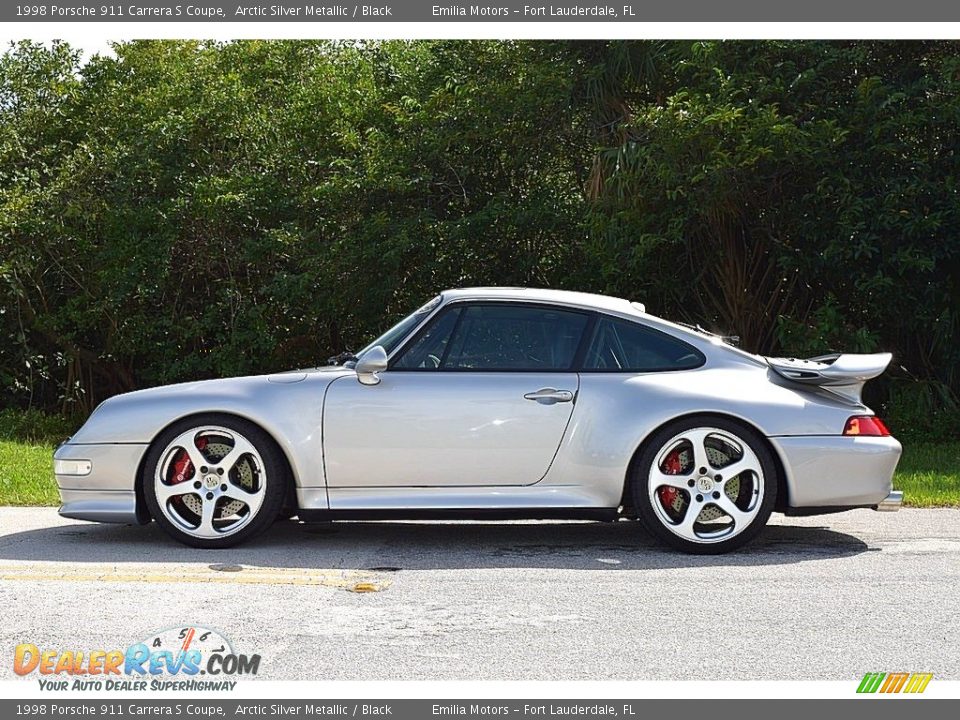 Arctic Silver Metallic 1998 Porsche 911 Carrera S Coupe Photo #5