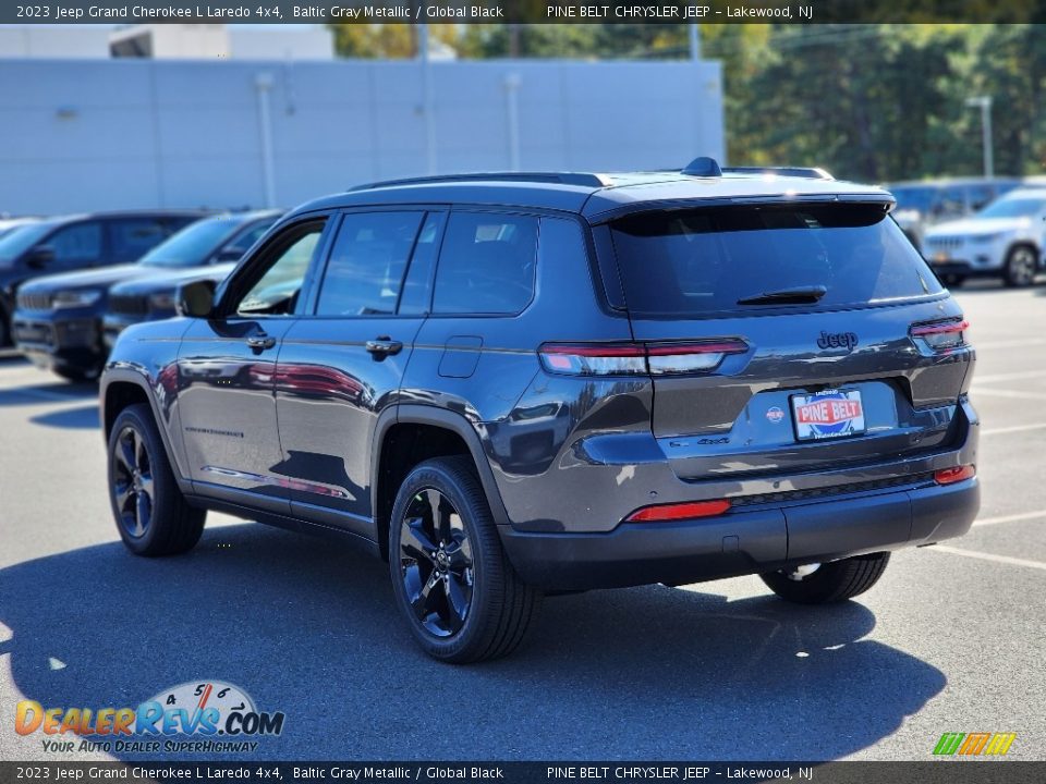 2023 Jeep Grand Cherokee L Laredo 4x4 Baltic Gray Metallic / Global Black Photo #4