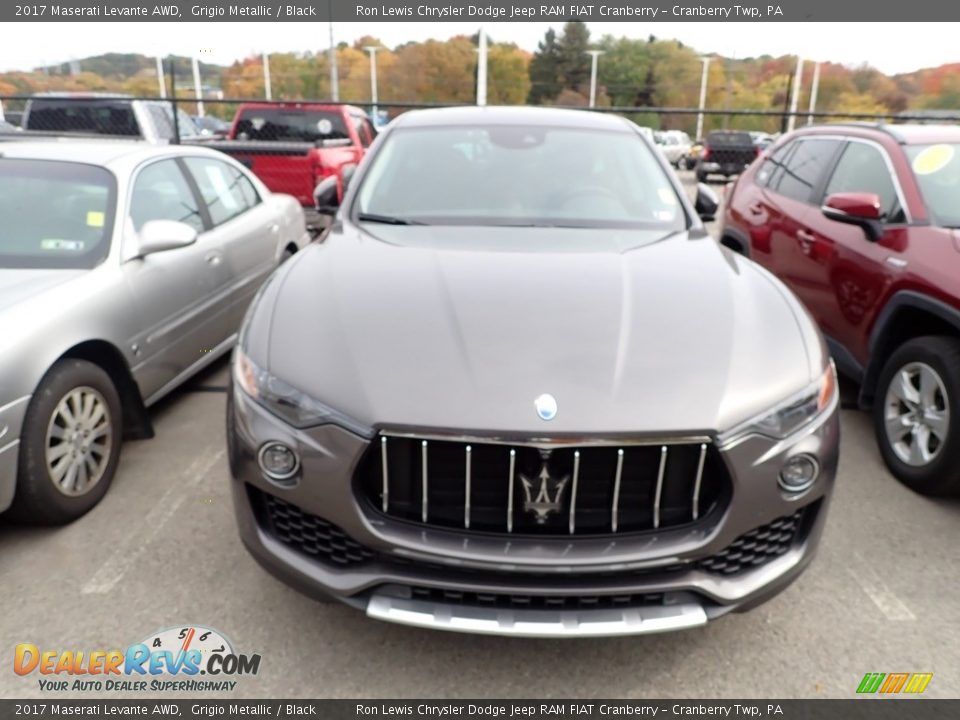 2017 Maserati Levante AWD Grigio Metallic / Black Photo #2