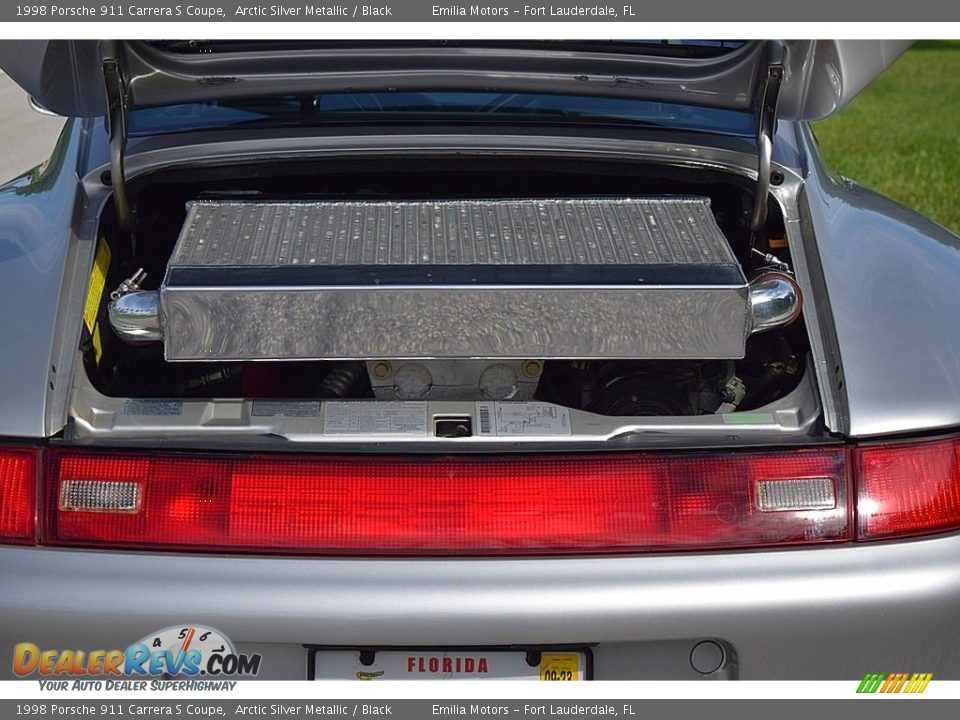 1998 Porsche 911 Carrera S Coupe Arctic Silver Metallic / Black Photo #19