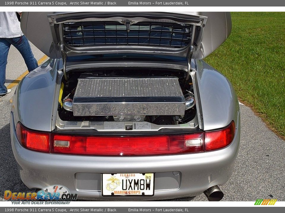 1998 Porsche 911 Carrera S Coupe Arctic Silver Metallic / Black Photo #20