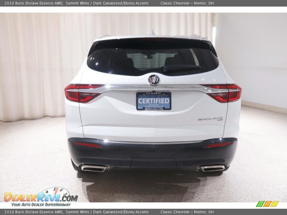 2019 Buick Enclave Essence AWD Summit White / Dark Galvanized/Ebony Accents Photo #21