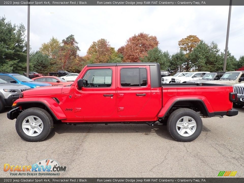 Firecracker Red 2023 Jeep Gladiator Sport 4x4 Photo #2