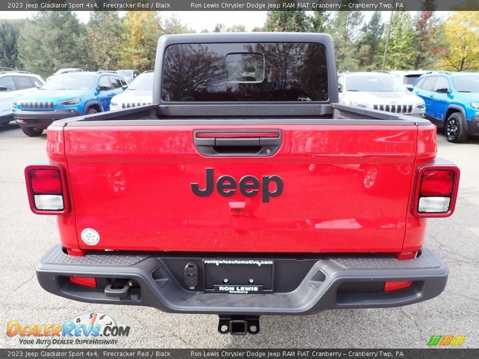 2023 Jeep Gladiator Sport 4x4 Firecracker Red / Black Photo #4