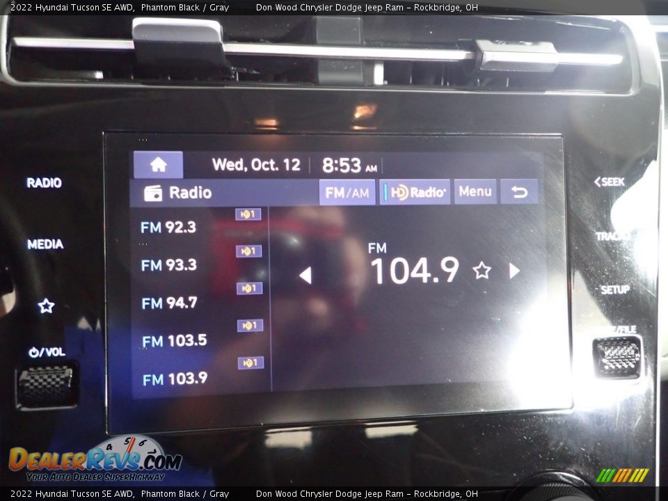 2022 Hyundai Tucson SE AWD Phantom Black / Gray Photo #2