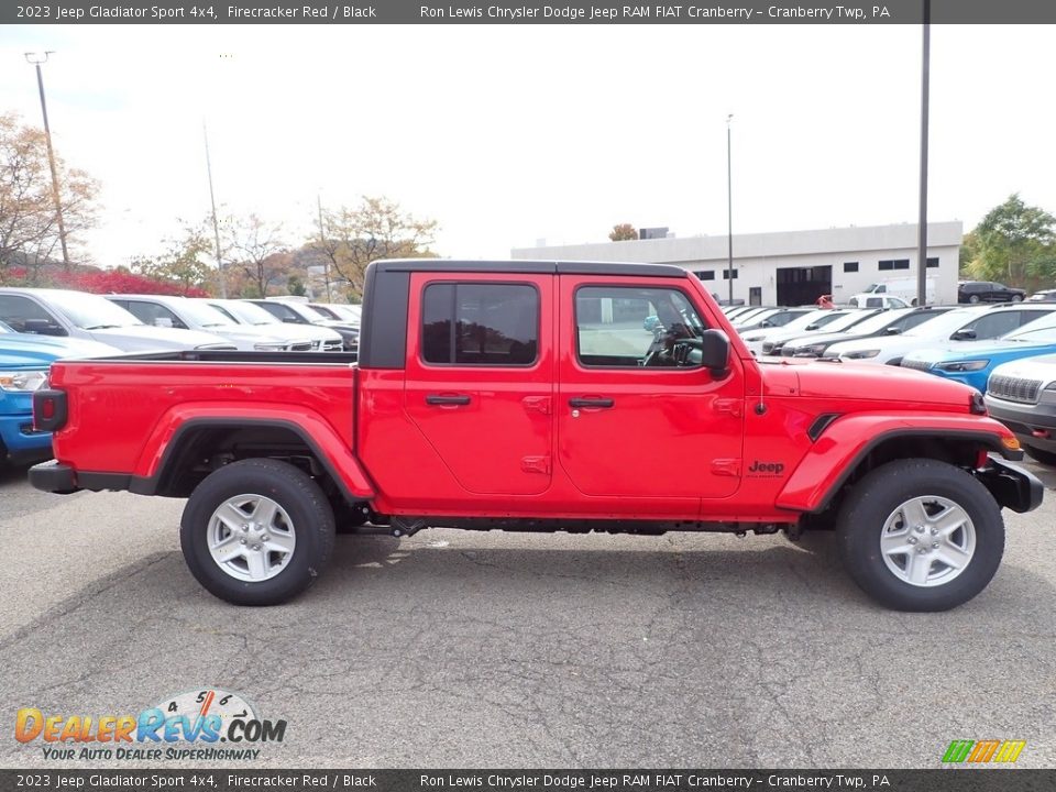 2023 Jeep Gladiator Sport 4x4 Firecracker Red / Black Photo #6