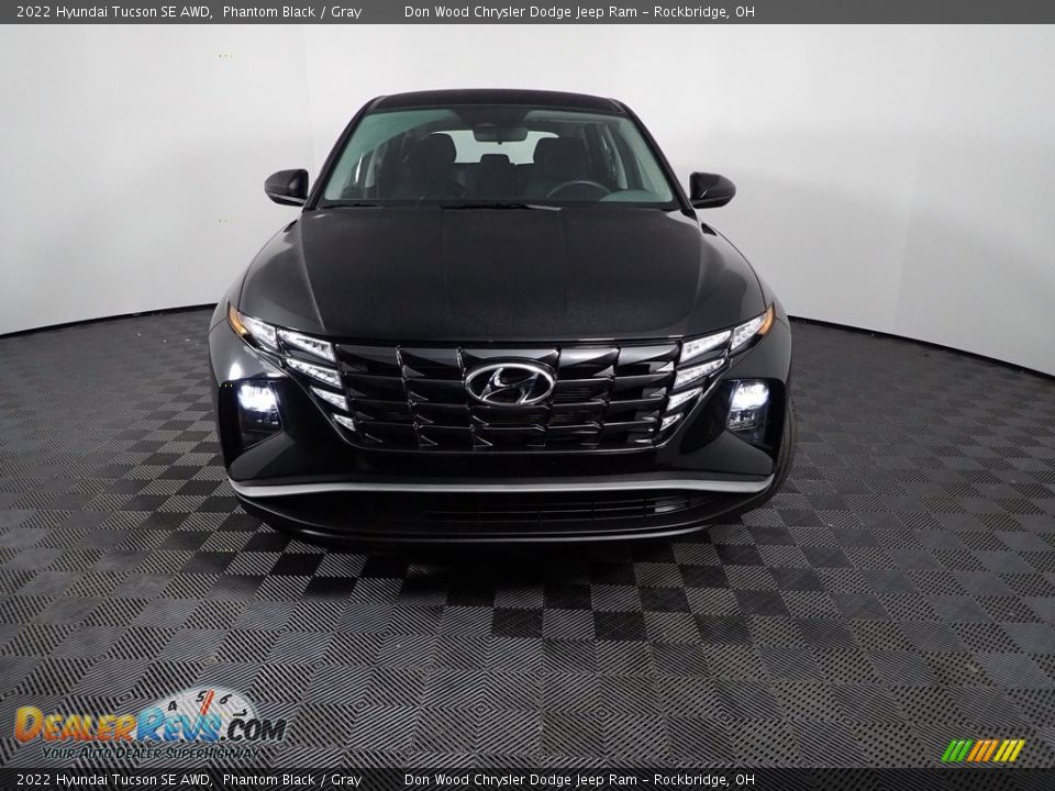 2022 Hyundai Tucson SE AWD Phantom Black / Gray Photo #4