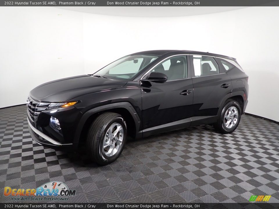 2022 Hyundai Tucson SE AWD Phantom Black / Gray Photo #5