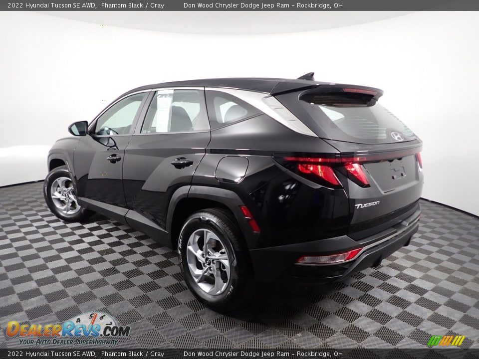 2022 Hyundai Tucson SE AWD Phantom Black / Gray Photo #6