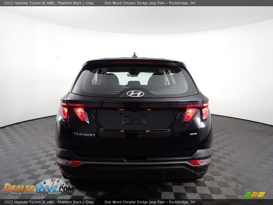 2022 Hyundai Tucson SE AWD Phantom Black / Gray Photo #7