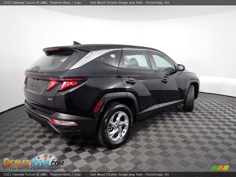 2022 Hyundai Tucson SE AWD Phantom Black / Gray Photo #9