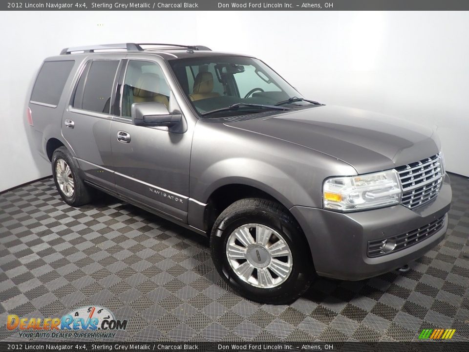 2012 Lincoln Navigator 4x4 Sterling Grey Metallic / Charcoal Black Photo #5