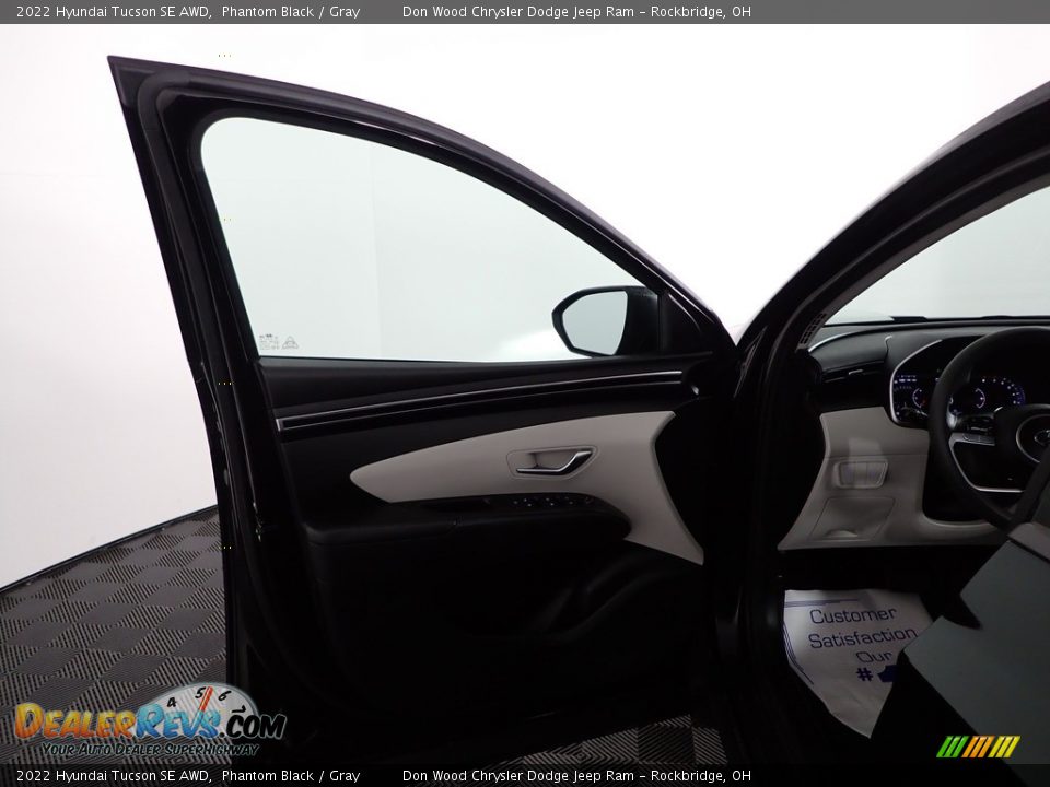 2022 Hyundai Tucson SE AWD Phantom Black / Gray Photo #10