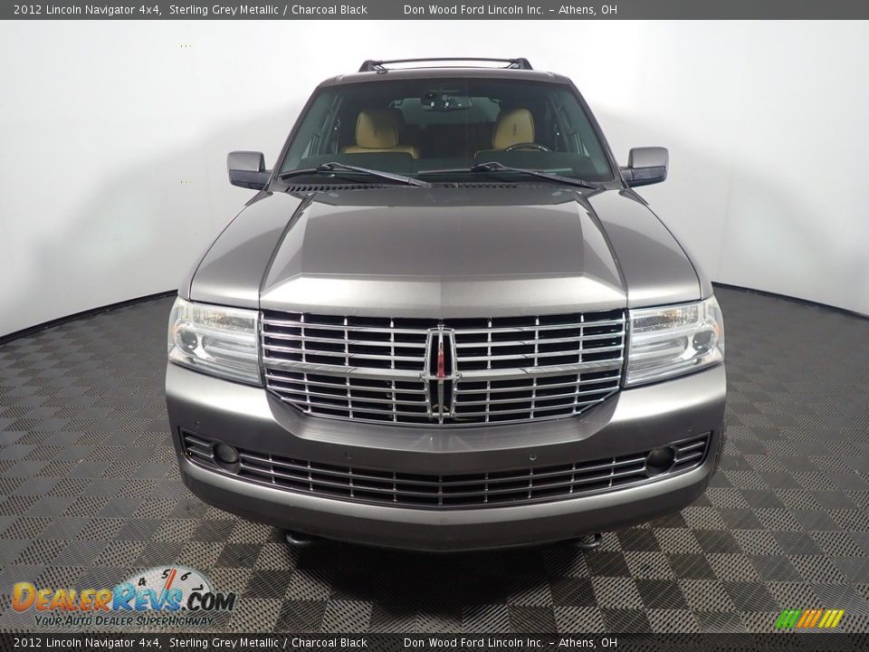 2012 Lincoln Navigator 4x4 Sterling Grey Metallic / Charcoal Black Photo #6